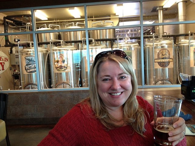 Chris at Colorado Mountain Brewery